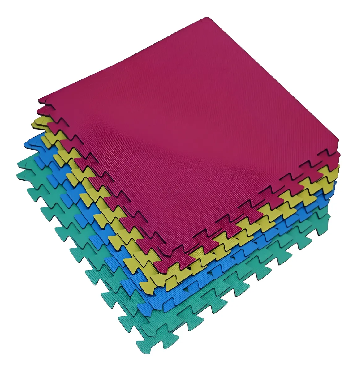 Tapete Colores 10 Piezas Para Gimnasio, Ejercicio