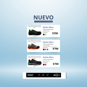 catálogo zapato industrial