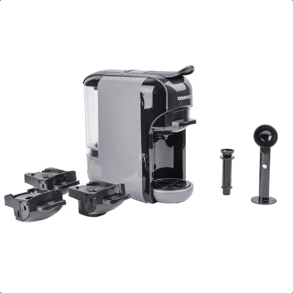 Máquina De Espresso Daewoo 4 En 1 Multi-sistema 0.6l 1450w Gris Oscuro - Image 2