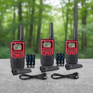 Radios 2 Vías Midland T31vp 3 Piezas 22 Canales Walkie-talki