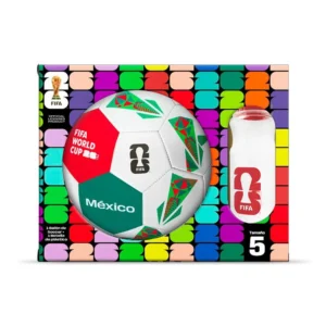 Balón México 26 + Termo Rojo FIFA Life Works
