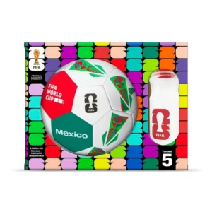 Balón México 26 + Termo Rojo FIFA Life Works