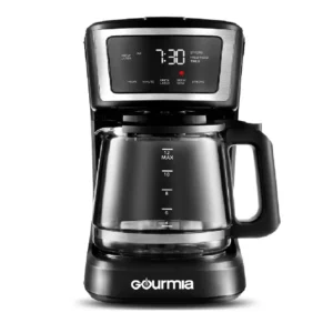 Cafetera Programable de 12 tazas Gourmia Negra