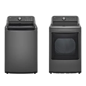 Combo de Lavadora y Secadora de 25 kg LG Negro