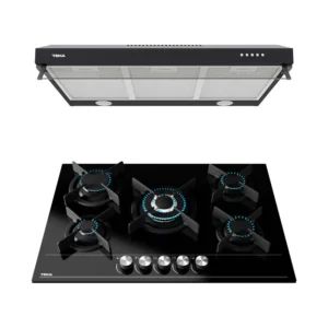 Combo de Parrilla y Campana Teka Duetto Crystal 75 cm