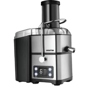 Extractor de Jugos Digital Gourmia con 6 velocidades Negro