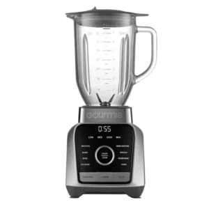 Licuadora Digital Gourmia con 4 velocidades y tamper 1250W