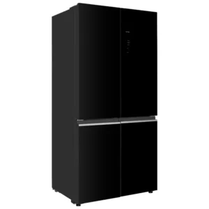 Refrigerador de 4 puertas Negro de 18 pies