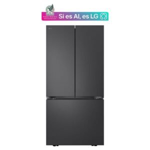 Refrigerador French Door LG de 25 pies Negro