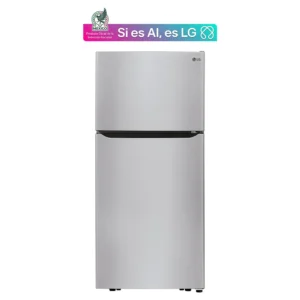 Refrigerador Top Mount LG de 20 pies Silver